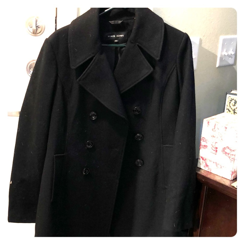 Black Rivet coat